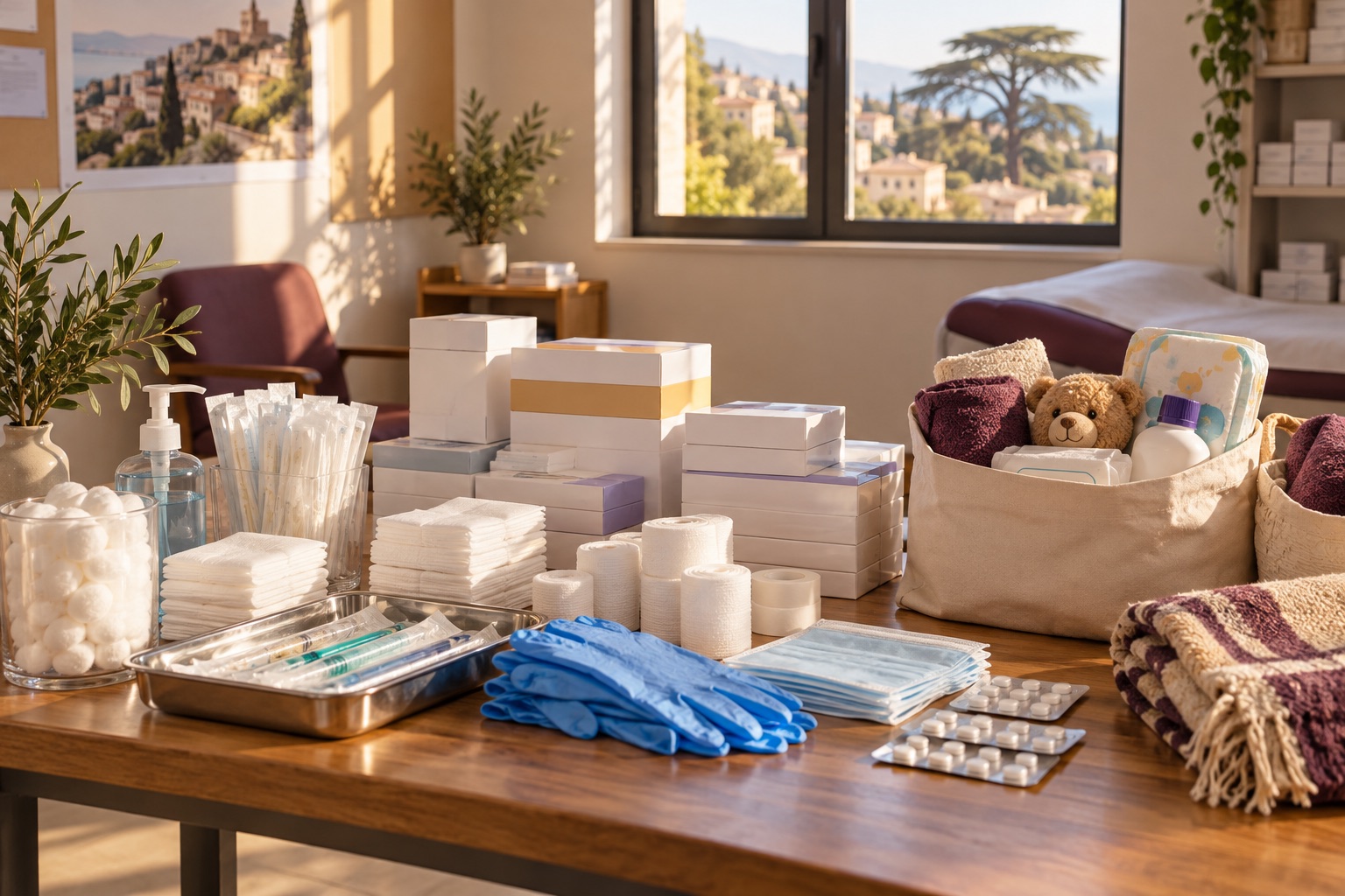 Medical and family support supplies